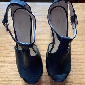 Coach Wedge Sandles